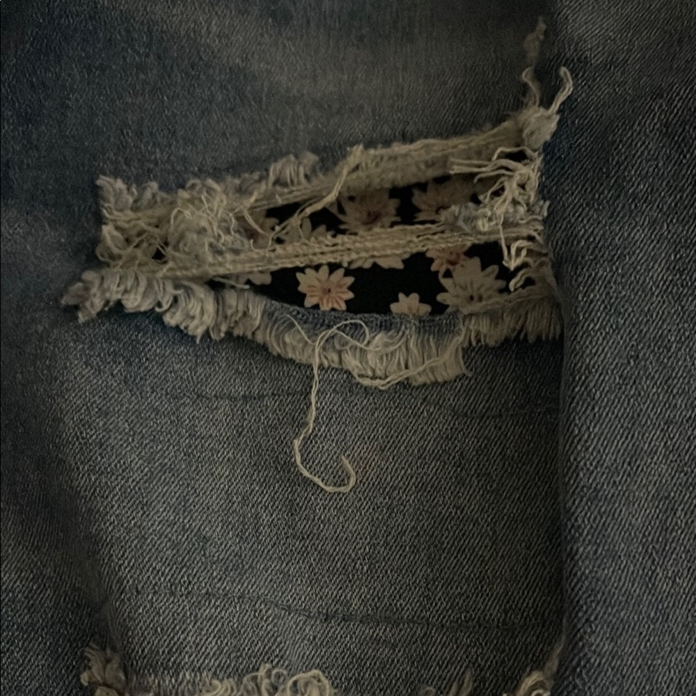 Sale today! Distressed Blue Jeans - Picture 5 of 12